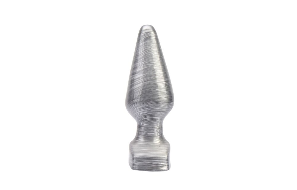 Buttplug Zilver Arthur K 15,5 cm | Silver Collectie PVC