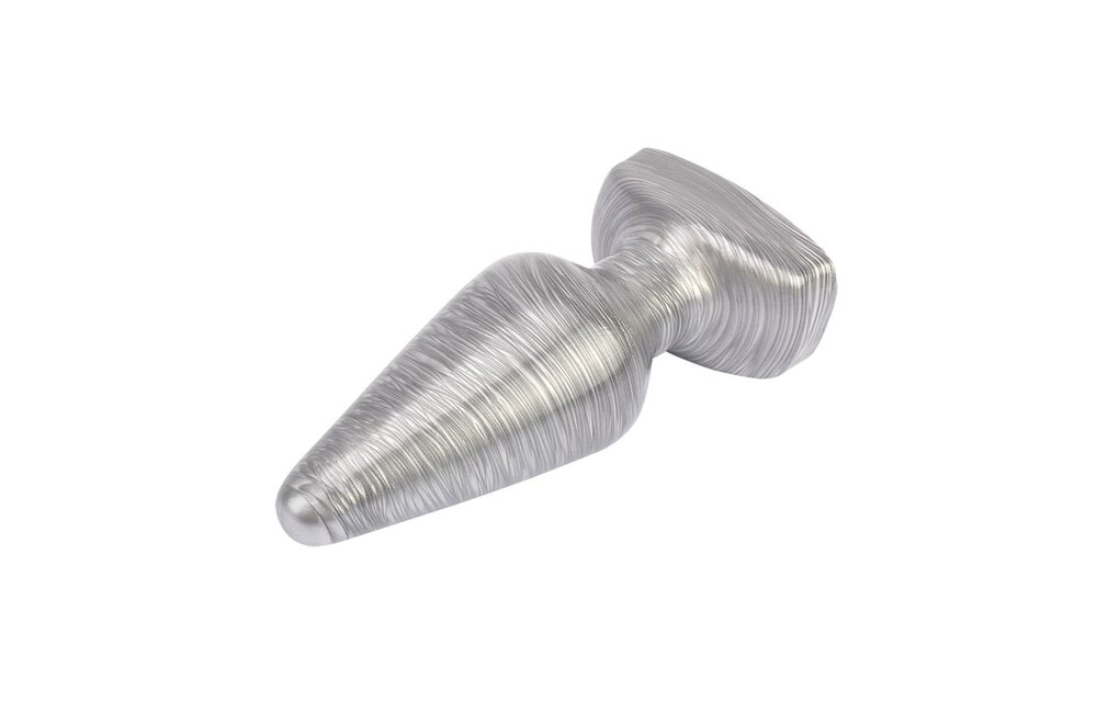 Buttplug Zilver Arthur K 15,5 cm | Silver Collectie PVC