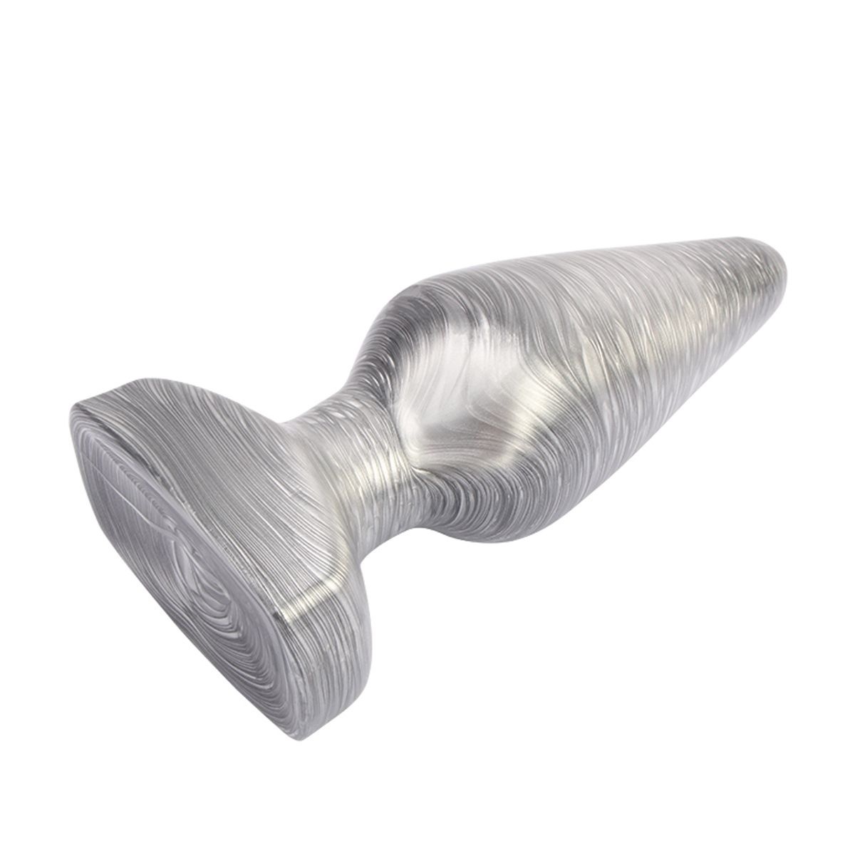 Buttplug Silber Arthur K 15,5 cm | Silver Kollektion PVC