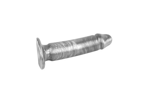 Dildo Silber Phut Dong 22 cm – Realistisch & Saugnapf