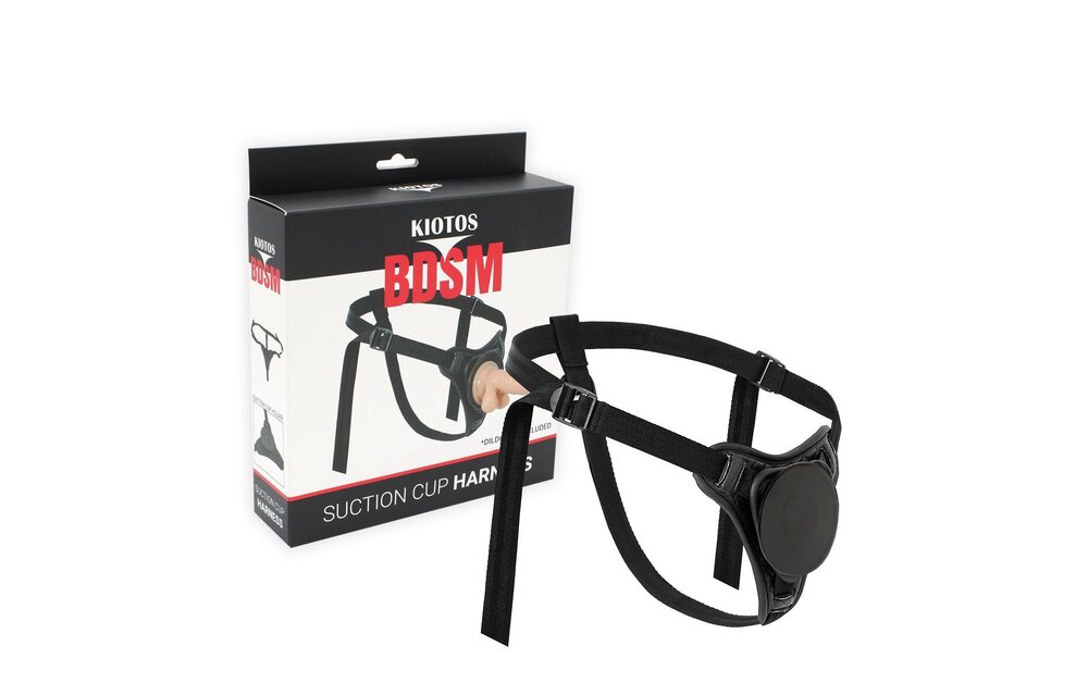 Kiotos BDSM Saugnapfhalter Strap-On-Harness – flexibel & bequem