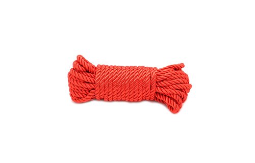 BDSM Deluxe Red Bondage Rope 10m – Soft & High Quality