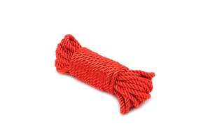 BDSM Deluxe Red Bondage Rope 10m – Soft & High Quality