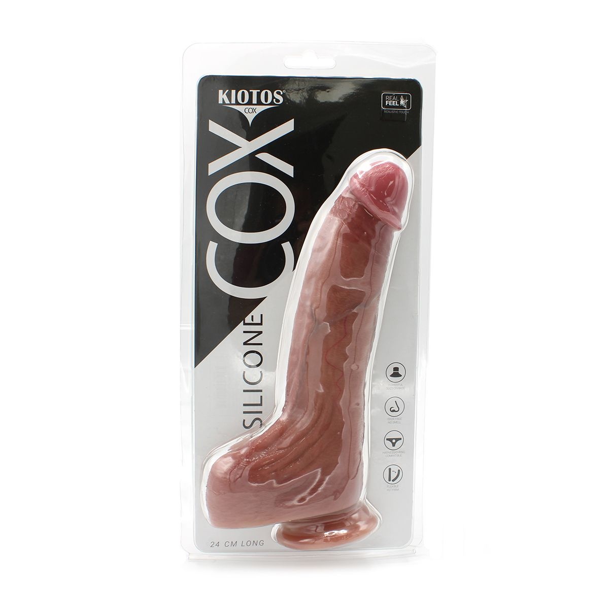 Siliconen Dildo 24 x 5 cm