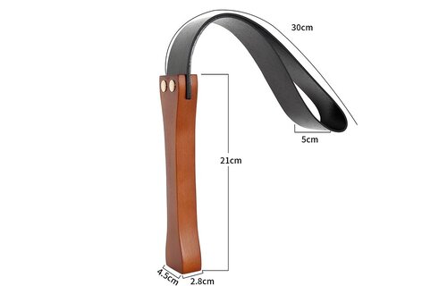 Paddle mit Holzgriff | Langlebiges & intimes Accessoire