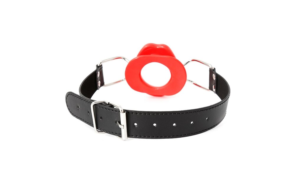 Roter Mundknebel mit Lippen – sinnliches & stilvolles Accessoire