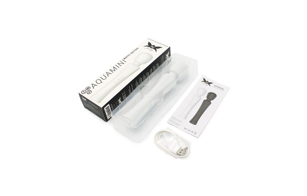 Pixey Aquamini Wand Vibrator - Stil, Waterdicht & Oplaadbaar