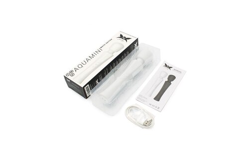 Pixey Aquamini Wand Vibrator - Stil, Waterdicht & Oplaadbaar