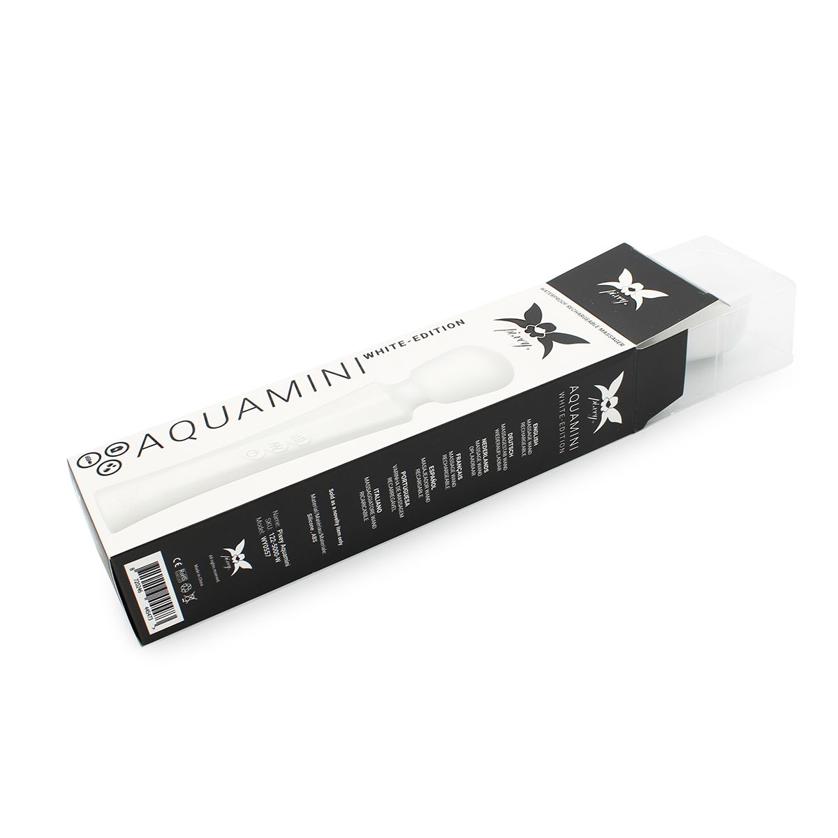 Pixey Aquamini Wand Vibrator - Quiet, Waterproof & Rechargeable