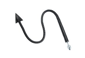Devil Tail Buttplug and Weaved Whip