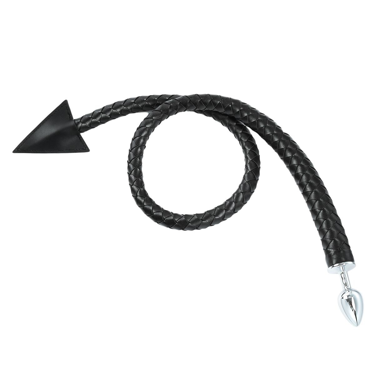 Devil Tail Buttplug and Weaved Whip