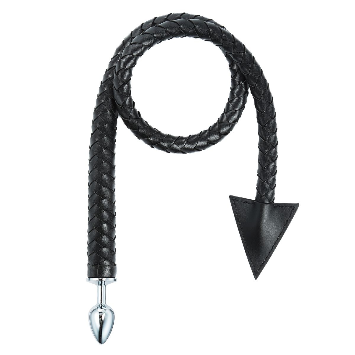 Devil Tail Buttplug and Weaved Whip