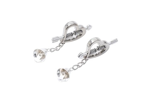 Heart Shaped Spring Nipple Clamps
