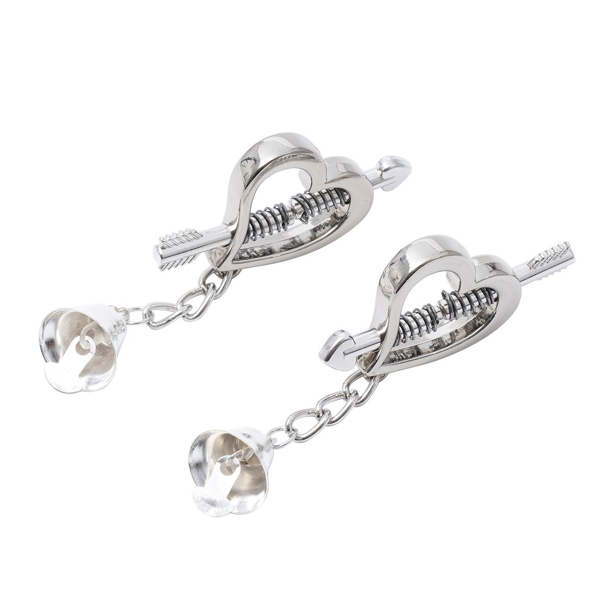 Heart Shaped Spring Nipple Clamps