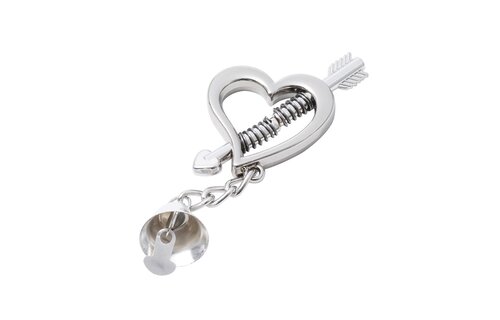 Heart Shaped Spring Nipple Clamps
