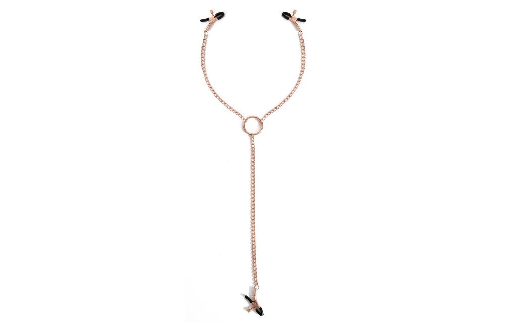 Pink Nipple & Clitoris Clamps | Rose Gold Sensuality
