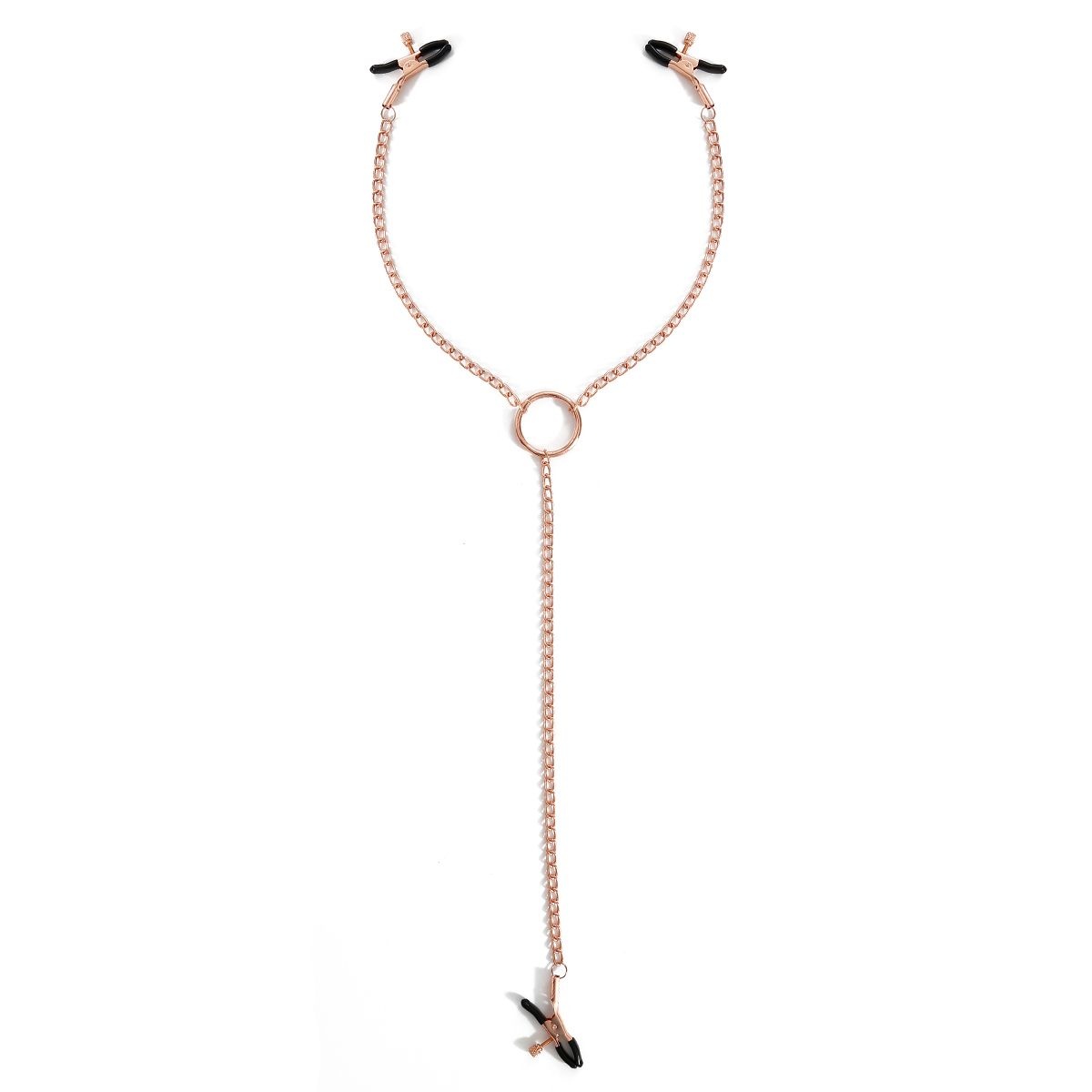 Pink Nipple & Clitoris Clamps | Rose Gold Sensuality