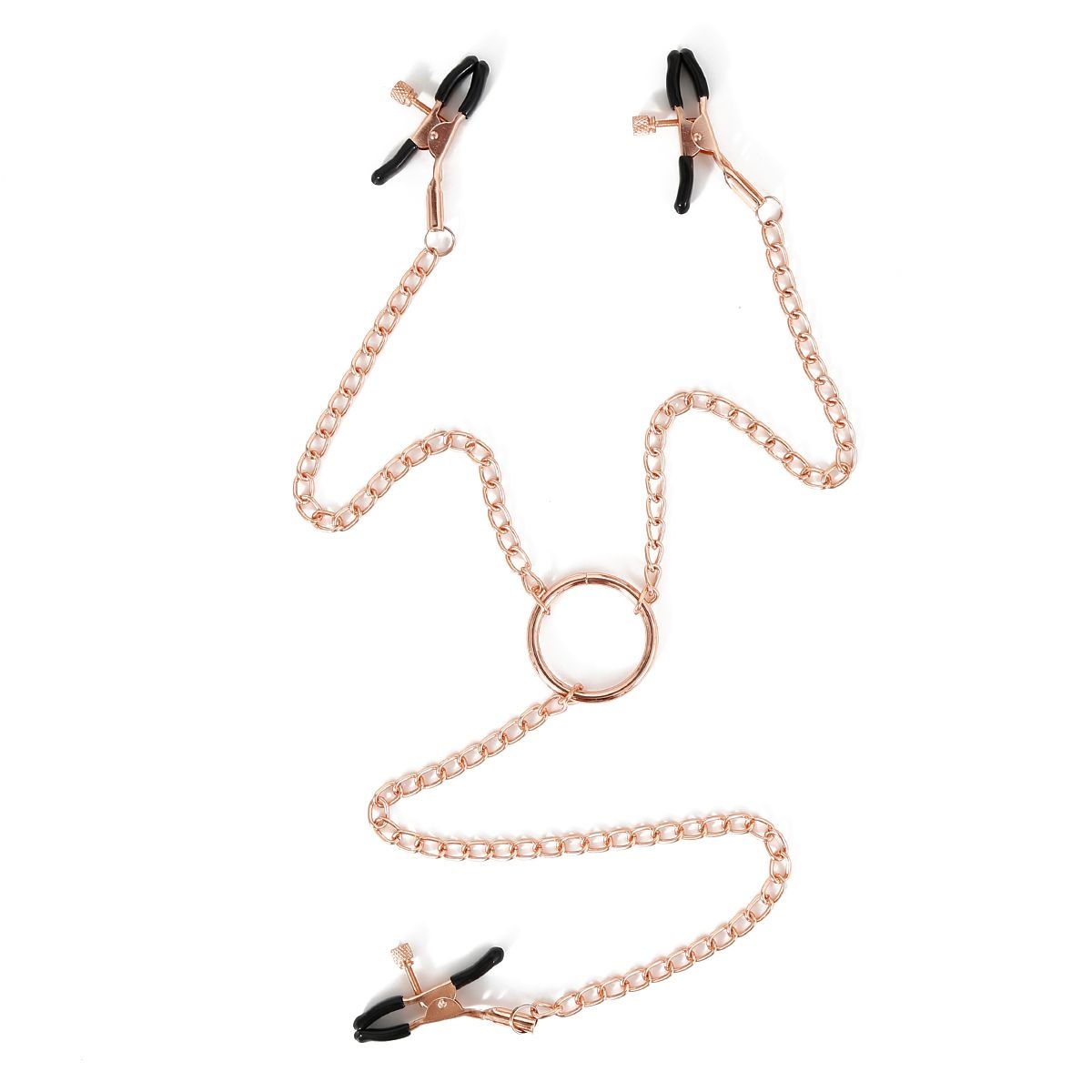 Pink Nipple & Clitoris Clamps | Rose Gold Sensuality