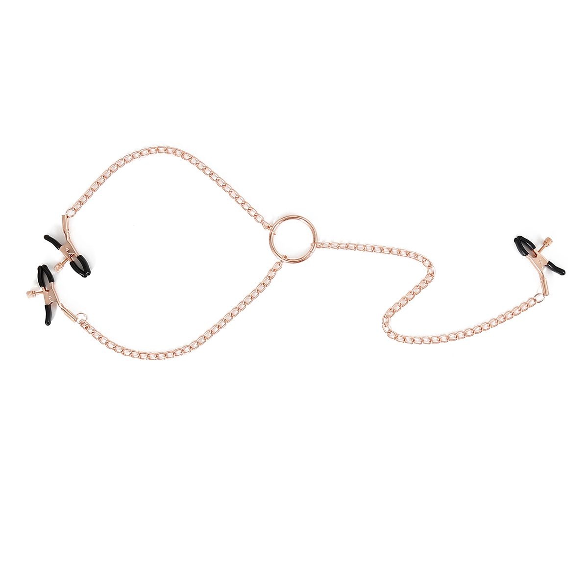 Pink Nipple & Clitoris Clamps | Rose Gold Sensuality