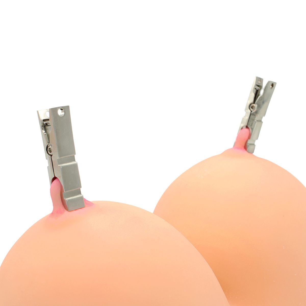 Nipple clamps 5x Set with Rope