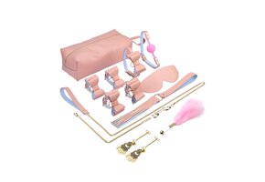 BDSM Bowties 10 Item Kit - Pink