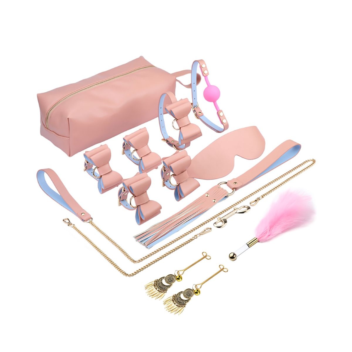 BDSM Strikjes 10 Stuks Set - Roze