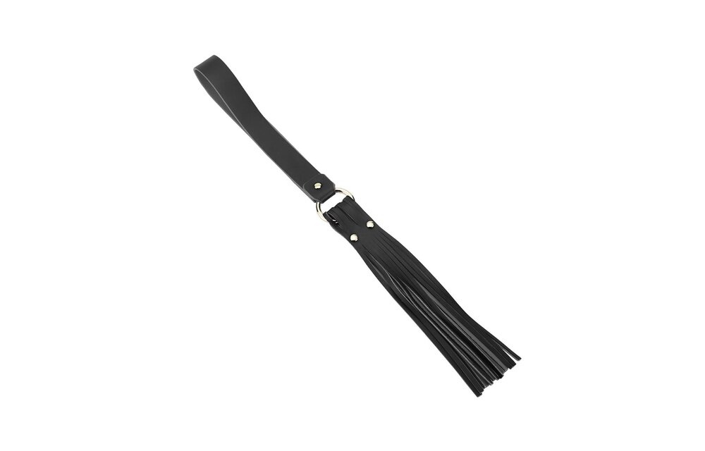 BDSM-Krawatten-Set Schwarz – 8-teiliges luxuriöses veganes Set