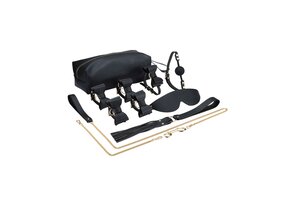 BDSM Bowties Set Black – 8-Piece Luxury Vegan Kit