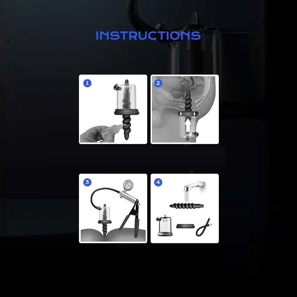 Anaal Pomp Rosebud De Luxe – Comfort & Dubbele Stimulus