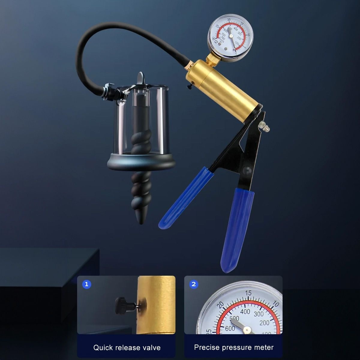 Anal Pump Rosebud De Luxe