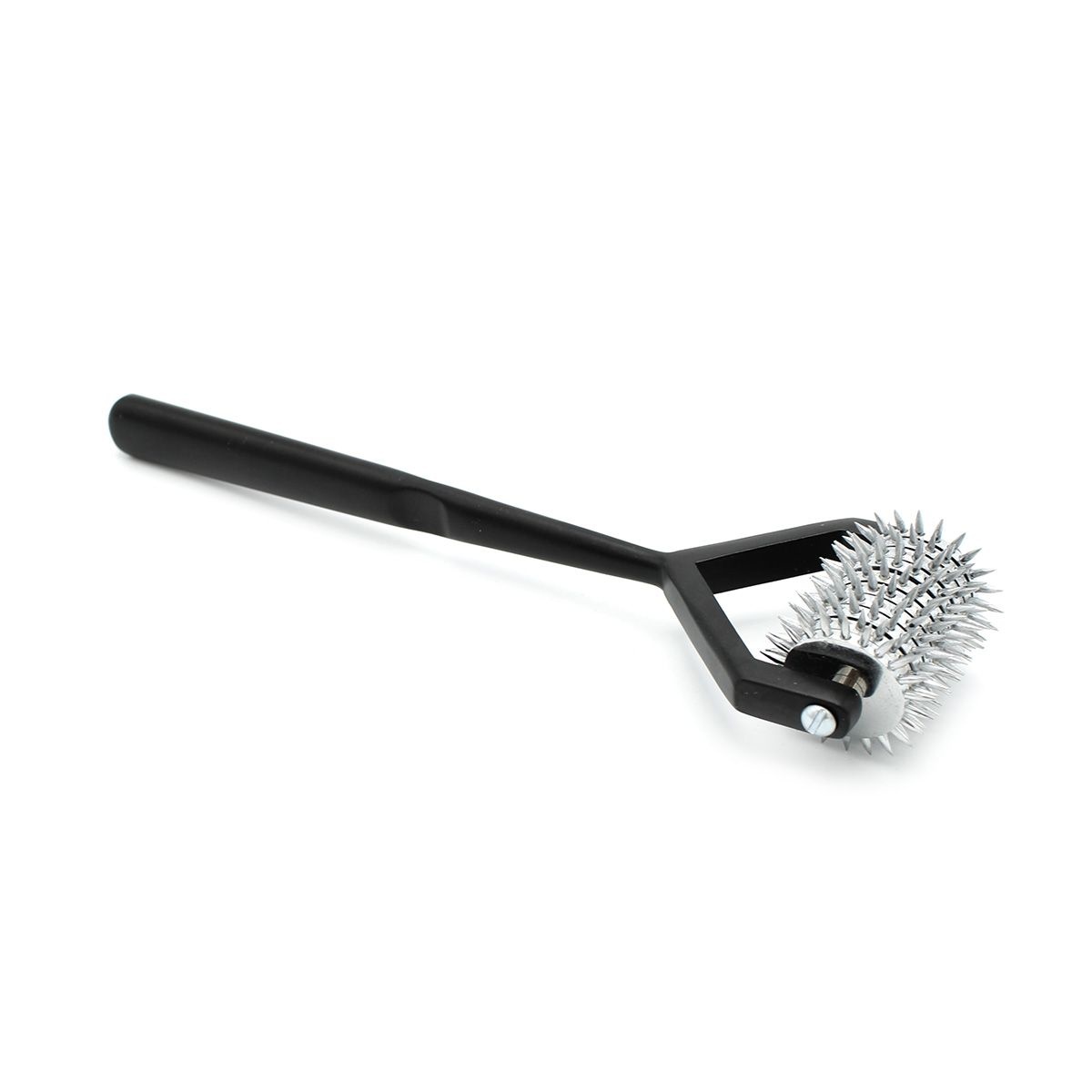 10-fach gefaltetes Pinwheel Schwarz – Luxuriöses Stimulationsgerät aus Edelstahl