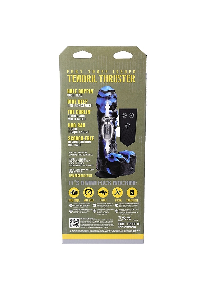 Tendril Thruster 21.6 cm – Powerful Mini Fuck Machine