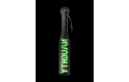 Naughty Glow Paddle – Neon Green, Eye-catching & Playful