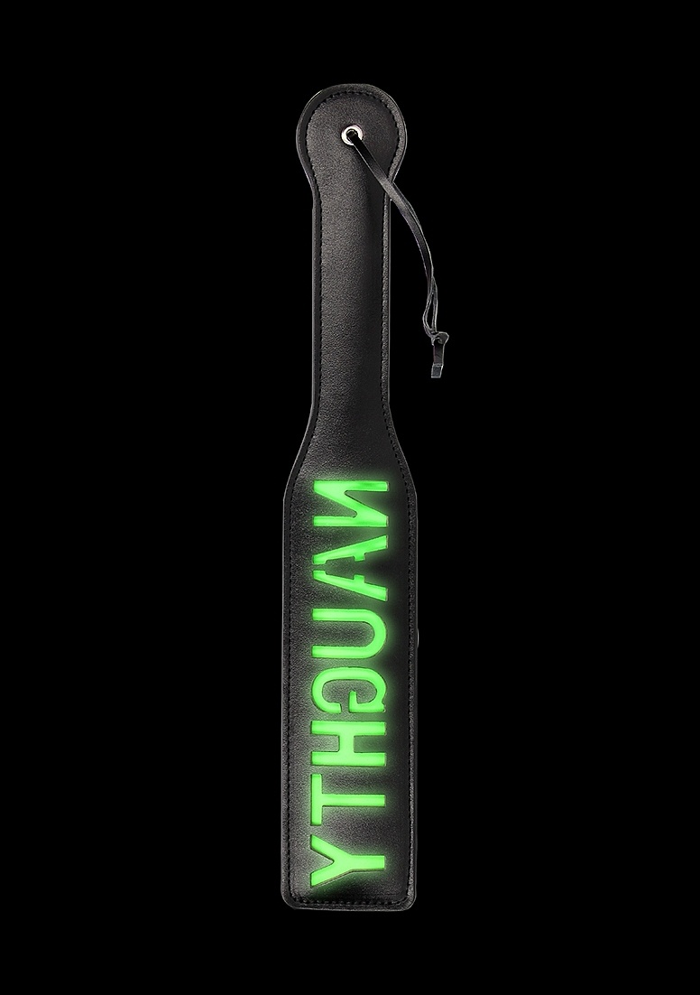 Naughty Glow Paddle – Neon Green, Eye-catching & Playful