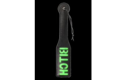 Bitch Paddle Glow: Neon Bondage With Fluorescent Design