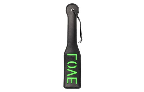 Love Paddle Glow In The Dark Green – Ouch! Bondage Fun