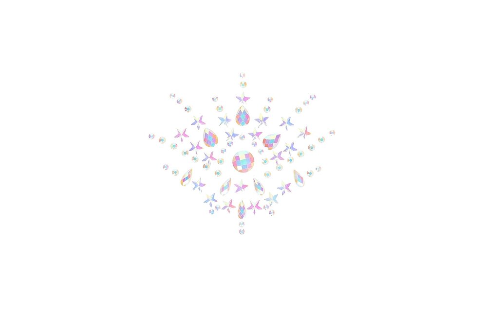 Body Jewellery Stickers Chest – Luminous Bling Sticker
