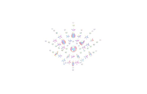 Body Jewelry Stickers - Brust