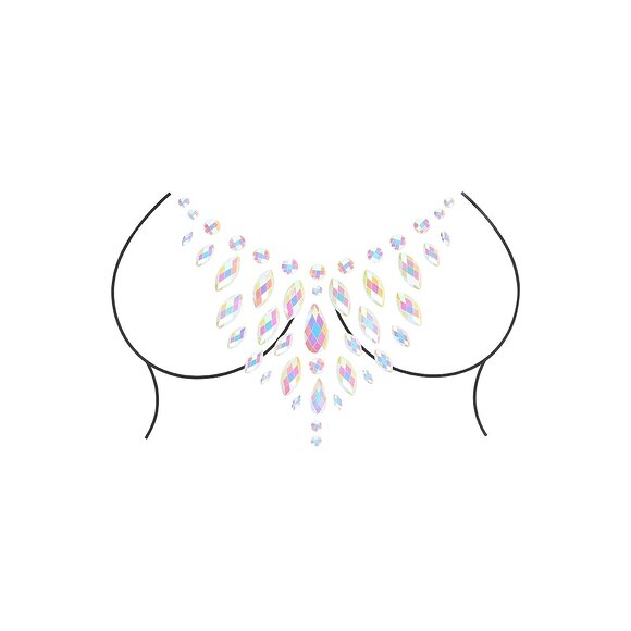 Body Jewelry Stickers - Brust