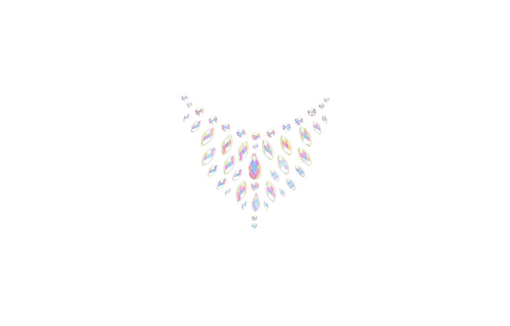 Body Jewellery Stickers Chest – Glitter & Glow | Ouch! by Shots