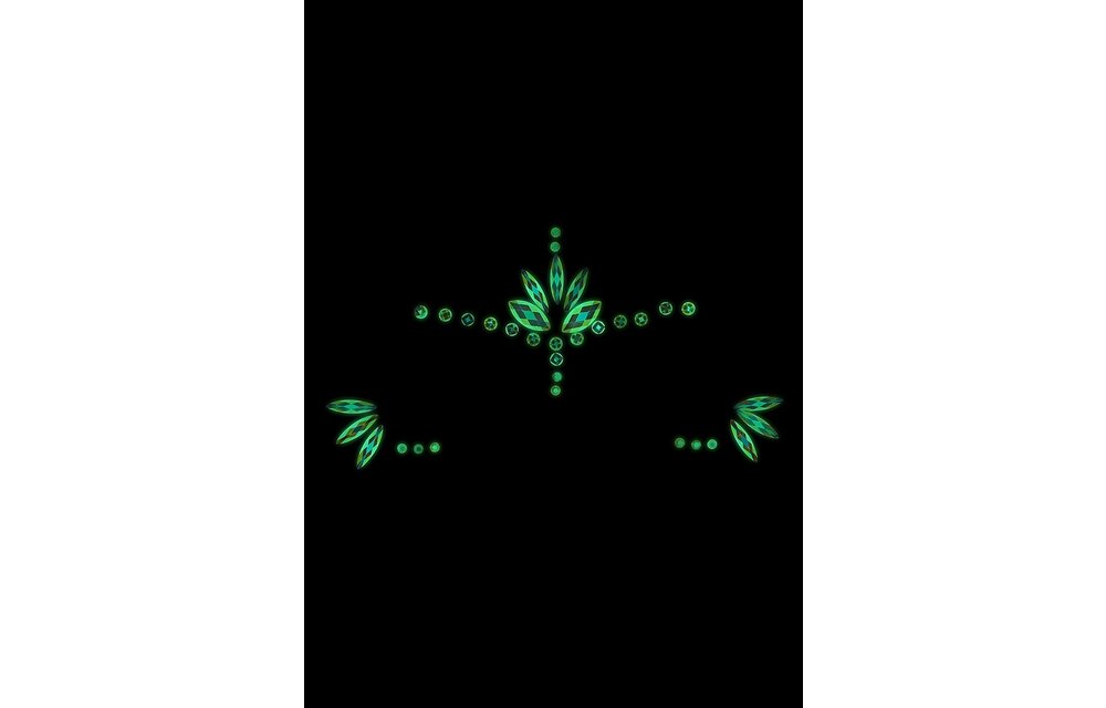 Body Jewellery Stickers Face - Luminous & Glamorous