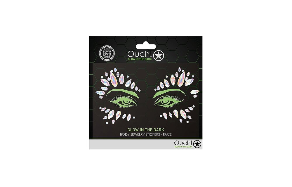 Face & Body Jewellery Stickers – Radiant & Glow
