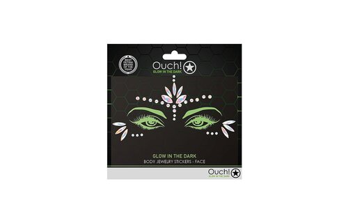 Body Jewellery Stickers Face – Radiant & Luminous
