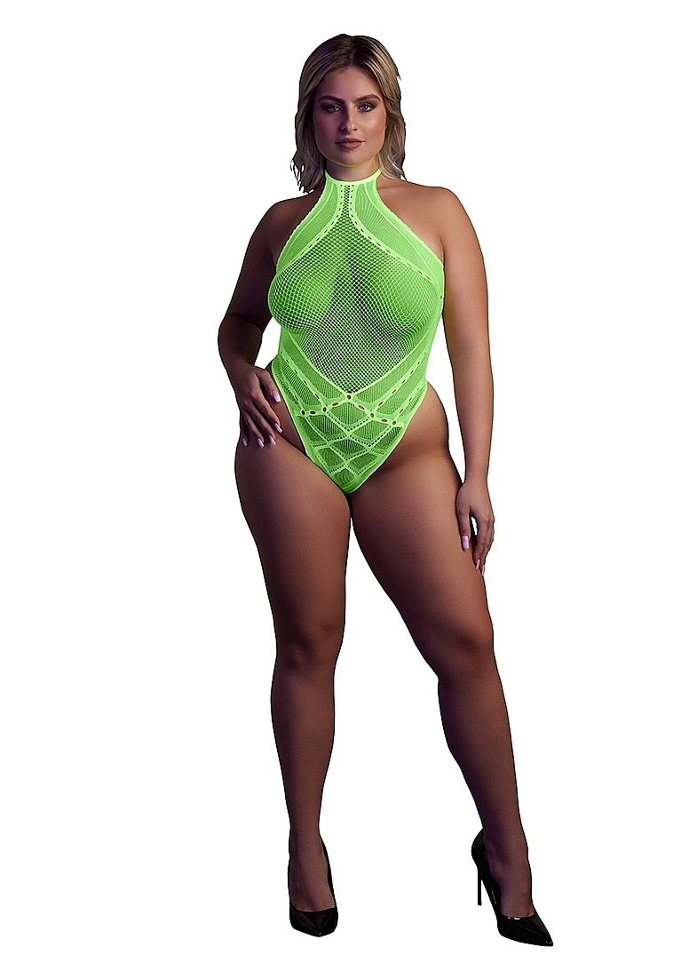 Body mit Neckholder Neon Grün – Stilvoll & Auffällig!