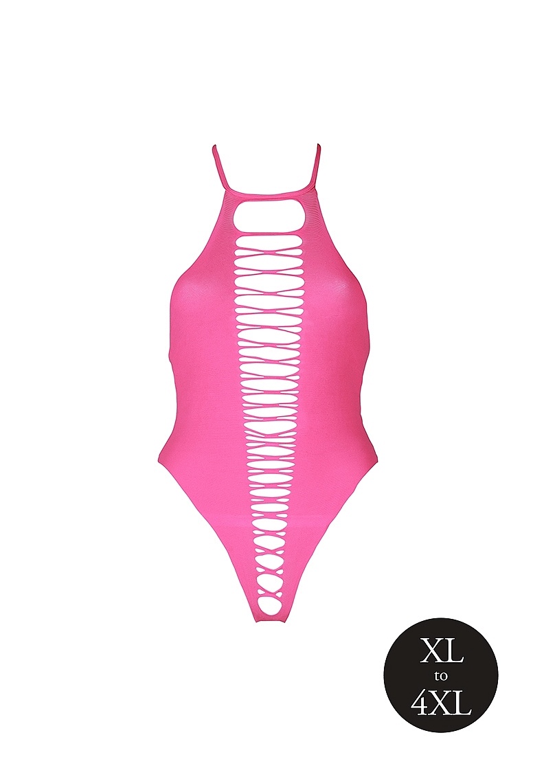 High-Cut Neonroze Body | Plus Size Lingerie Xs-Xxxxl