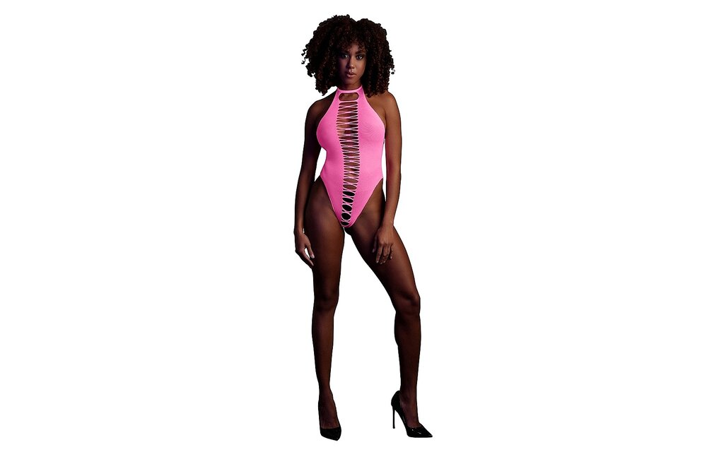 High-Cut Neonroze Body | Plus Size Lingerie Xs-Xxxxl