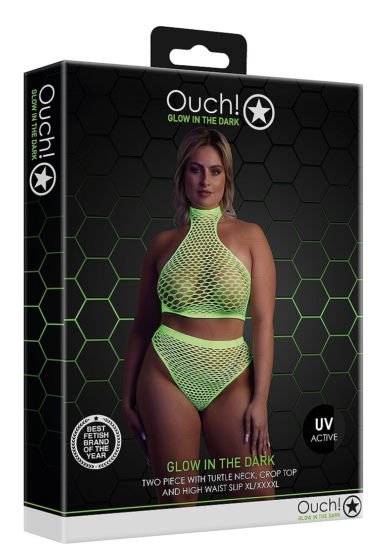 Turtle Neck and High Waist Slip