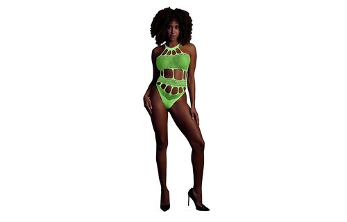 Body Met Griekse Halslijn | Neonlingerie Uv-Actief & Stijlvol