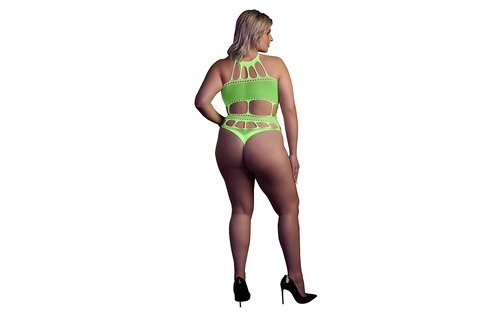 Body Met Griekse Halslijn | Neonlingerie Uv-Actief & Stijlvol