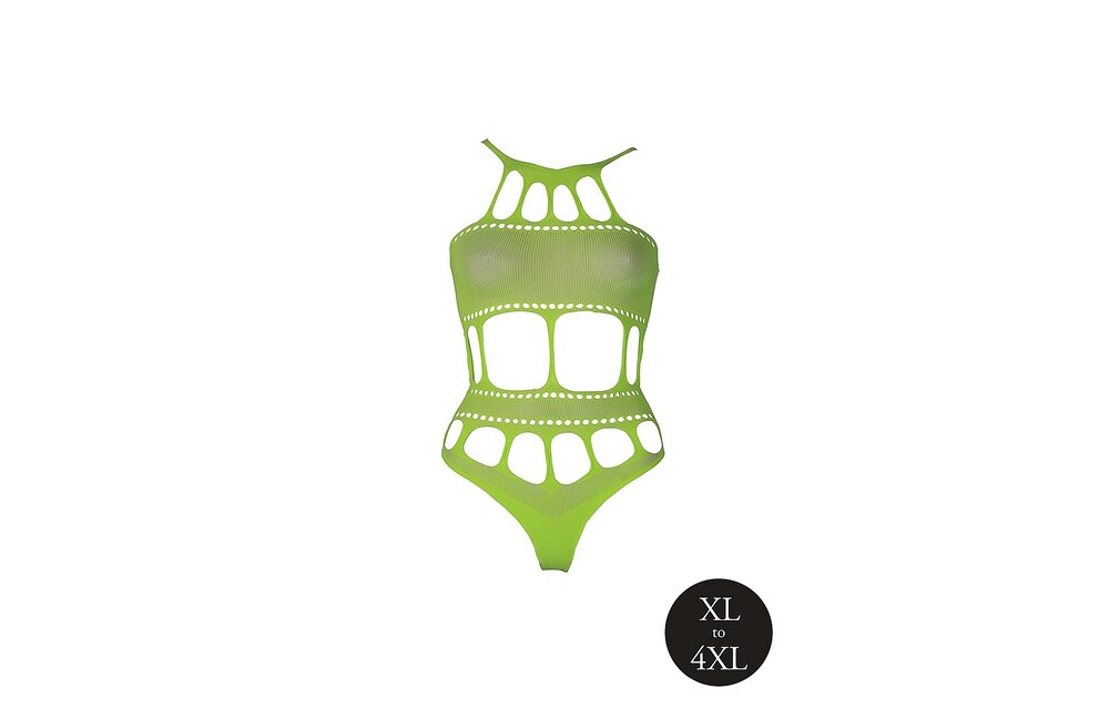 Body Met Griekse Halslijn | Neonlingerie Uv-Actief & Stijlvol